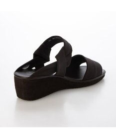 MODE ET JACOMO <D'ICI>ストレッチクロスウェッジサンダル