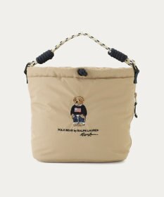 MOONBAT POLO RALPH LAUREN(ポロ ラルフローレン) FLAG BEAR ポロベア ショルダー レインバッグ 無地 刺繍 傘袋