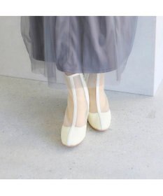 MODE ET JACOMO <noyau>ブロックヒールチュールブーツ