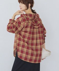 AMERICAN HOLIC チェックフードシャツ