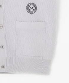 23区GOLF 【MEN】【ウォッシャブル】ニットカーデガン 軽く羽織れて動きやすい 日常使いに便利