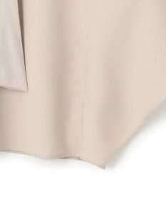 ICB 【新色追加・WEB限定カラーあり】FluidBackSatin ドルマンスリーブボウタイブラウス