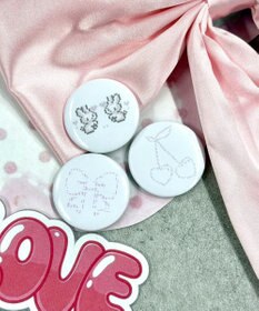 WEGO アソート缶バッジセットF