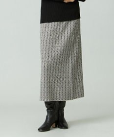 J.PRESS YORK STREET 【WOMEN】ANTI PILLING  JACQUARD スカート