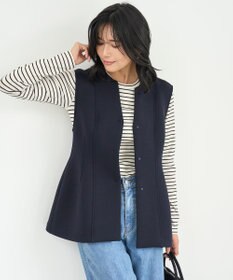 UNFILO コットンカシミヤ クルーネックカットソー