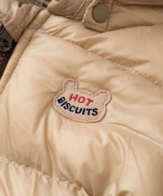 MIKI HOUSE HOT BISCUITS 【80-120cm】 高機能 グースリー素材 中綿ジャンパー