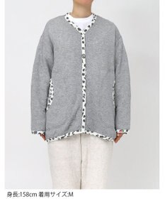 tsumori chisato SLEEP ツモリチサト カーディガン キルトニット素材(本体) あったか 長袖 ルームウェア レディース URW431 /ワコール