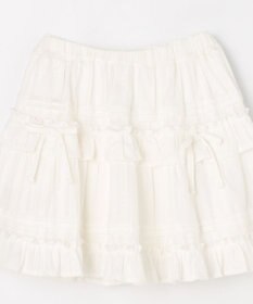 ANY KIDS 【洗濯機可能】カラミドビー ティアードスカパン