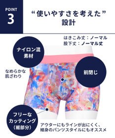 WACOAL MEN WACOAL MEN ボクサーパンツ 【気持ちいいパンツ】 動いてもズレにくい フロントの安定性・快適性 前閉じ 下着 メンズ WT3439 /ワコールメン