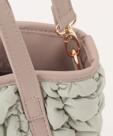 LA BAGAGERIE ポップコーンキルト2WAYトート Sサイズ