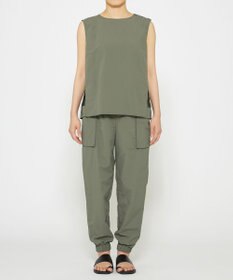 uncrave 【撥水・洗濯機洗い可】ライトプルーフナイロン パンツ（uncrave WHITE）