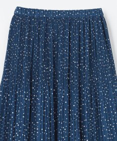 ANY 【2SET】ミニロゴトップス×ドットプリーツスカート セット