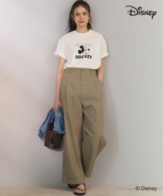 23区 【SLOW/一部店舗限定】Mickeyデザイン Tシャツ