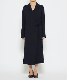 uncrave 【防しわ・洗濯機洗い可】ウォッシャブル ダブルクロス ワンピースコート（uncrave STANDARD）