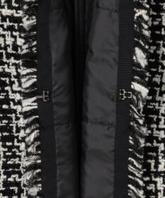 ICB 【CLASSY.1月号掲載】ルレックスツイード ノーカラージャケット