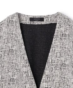 JOSEPH HOMME 【イージーケア】パフィーチェックジャージー　カーディガン