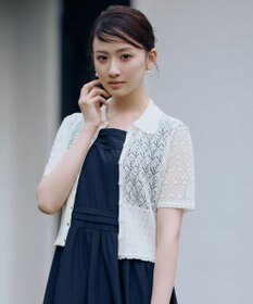TOCCA 【星風まどかさん着用】SPIDER LACE KNIT レースニットカーディガン