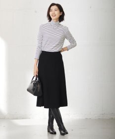 J.PRESS LADIES 【洗える】VIS/PE MILANO ニット スカート