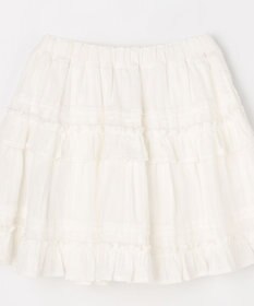 ANY KIDS 【洗濯機可能】カラミドビー ティアードスカパン