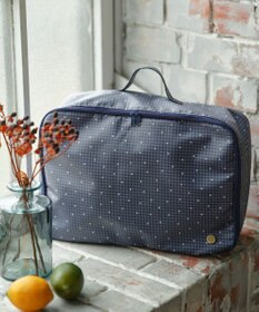 組曲 KIDS gingham K heart トラベルバッグL