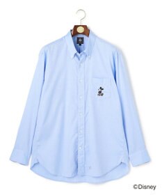 J.PRESS MEN 【DISNEY COLLECTION】【UNISEX】ピンオックス シャツ/ B.D. / ミッキーマウス