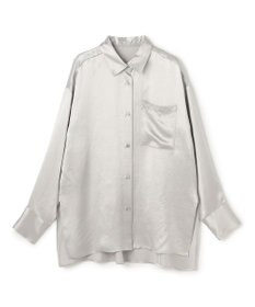 uncrave アセテートヴィンテージサテン ミドルシャツ