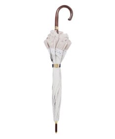 MOONBAT POLO RALPH LAUREN 晴雨兼用 長傘 ストライプフリル 日傘 一級遮光 遮熱 UV