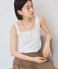 AMERICAN HOLIC 吸放湿スクエアネックタンクトップ