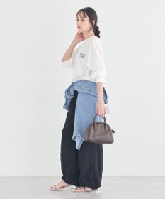 earth music&ecology 総レースカーゴパンツ