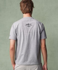 JOSEPH ABBOUD MOUNTAIN 【MADE IN JAPAN/吸水速乾/男女兼用】プレーティング天竺アウトドア Tシャツ