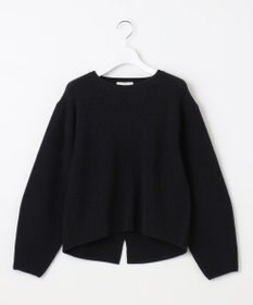 自由区 【洗える】ウールカシミヤブレンドプルオーバー ニット