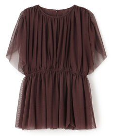 uncrave 【洗濯機洗い可】カクテル チュール ブラウス（uncrave STANDARD）