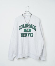 WEGO アクセ付きグラフィックプルオーバー