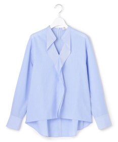 ICB 【先行予約】クリーンブロード ラッフルデザイン プルオーバーブラウス