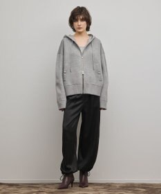 GRACE CONTINENTAL フォルムニットパーカー