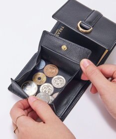 TOPKAPI 【TREASURE TOPKAPI】ソフトレザー ベルトデザイン 三つ折り財布　