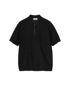 DAKS ジップアップポロシャツ