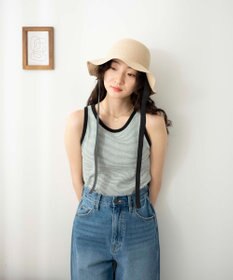 WEGO リボン付き雑材ハット