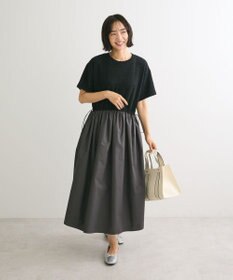 Green Parks ドロストドッキングワンピース