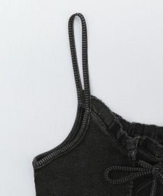 WEGO レースアップデザインキャミ