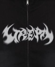 WEGO ノースリーブグラフィックZIPパーカー