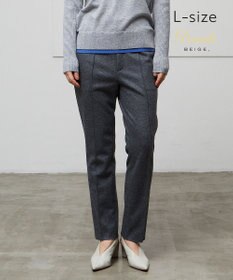 BEIGE， 【L-size】CORBY / クロップドパンツ