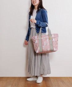 ACE BAGS & LUGGAGE 【雑誌掲載】 HAyU × ace.  フォールディング 折り畳みトートバッグ 猫柄 22L 17861