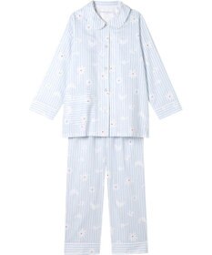 tsumori chisato SLEEP ツモリチサト パジャマ 長袖 長ズボン 綿100%(本体) サテン レディース UDX557 /ワコール