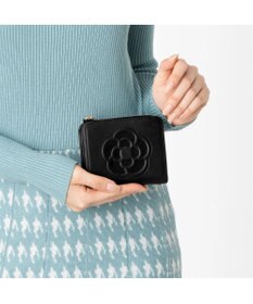 CLATHAS ワッフル 二つ折り財布