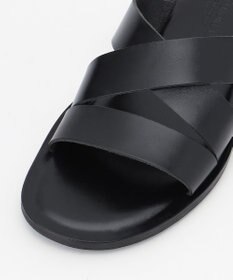 JOSEPH ABBOUD MOUNTAIN 【SPACE】レザーサンダル