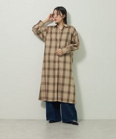 Green Parks ロングシャツワンピース