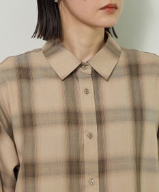 Green Parks ロングシャツワンピース