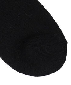 WEGO モチーフロゴ刺繍アンクルパイルソックス