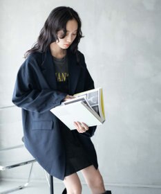 WEGO ボクシーテーラードジャケット